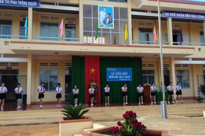 Lễ Tổng kết năm học 2017 – 2018 của trường THCS Trần Quang Diệu